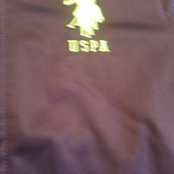 Us Polo Association green varsity jacket  Sz 12 - Picture 3 of 7